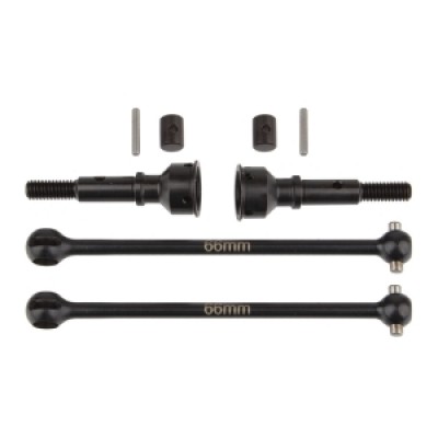 알씨뱅크 TEAM ASSOCIATED AA92299 RC10B74 1 Rear CVA Set 66mm