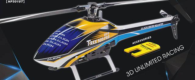 알씨뱅크] [Align] T-Rex500E Speed Fuselage(Blue&White)